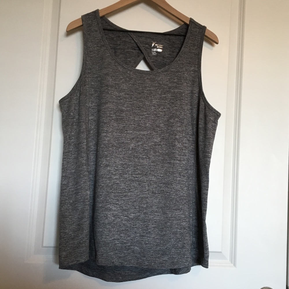 open back workout tank